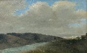 Pierre de Valenciennes Skizze Italienische Landschaft Sweden oil painting artist